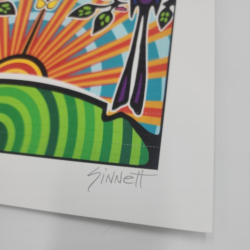Rick Sinnett "Keepers of the‎ Wheat" signed blotter art print limited edition - Picture 2 of 7